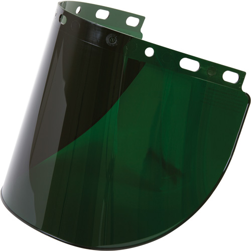 High Performance&reg; Faceshield, Propionate, Green Tint The Estey Group