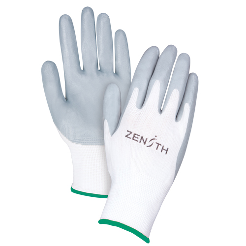 Gants l&eacute;gers enduits et respirants, 8/Moyen, R&ecirc;vetement Mousse de nitrile, Calibre 13, Enveloppe en Polyester The Estey Group