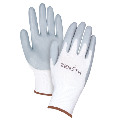 Gants l&eacute;gers enduits et respirants, 9/Grand, R&ecirc;vetement Mousse de nitrile, Calibre 13, Enveloppe en Polyester The Estey Group