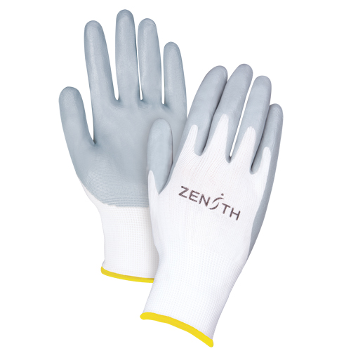 Lightweight Breathable Coated Gloves, 11/2X-Large, Foam Nitrile Coating, 13 Gauge, Polyester Shell The Estey Group