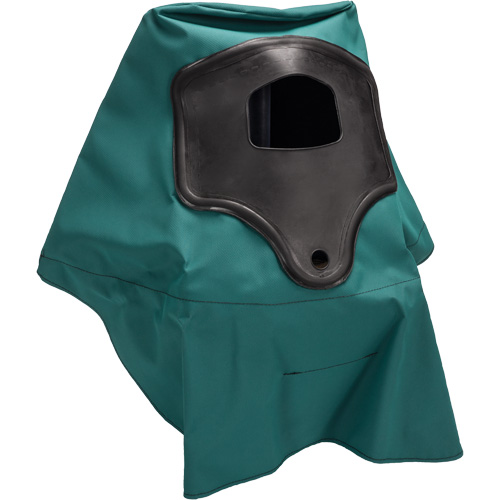 Abrasi-Blast Supplied-Air Respirator Waist-Length Hood, Medium, Soft Top, Single Shroud The Estey Group
