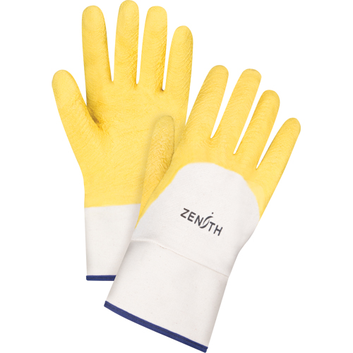 Coated Crinkle Finish Gloves, 10/X-Large, Rubber Latex Coating, Cotton Shell The Estey Group
