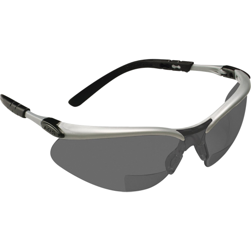 BX Reader Safety Glasses, Anti-Fog, Grey/Smoke, 2.5 Diopter The Estey Group