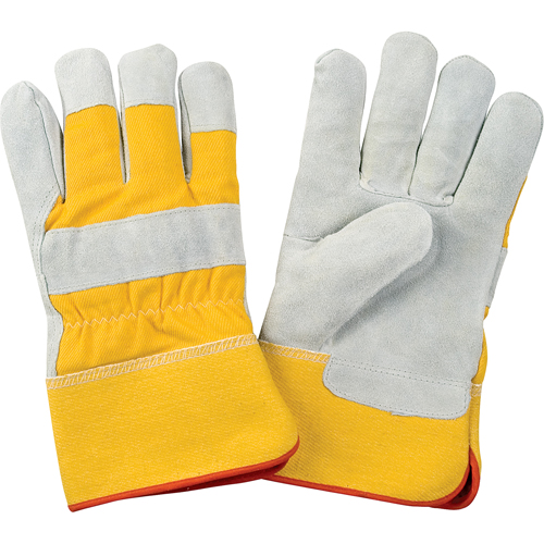 Gants d'ajusteur doubl&eacute;s pour l'hiver de premi&egrave;re qualit&eacute;, 2T-Grand, Paume en Cuir de vache refendu, Doublure en Molleton de mousse The Estey Group