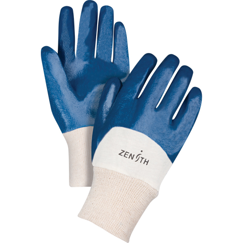 Medium-Weight Interlock Lined Gloves, 10/X-Large, Nitrile Coating, Cotton Shell The Estey Group