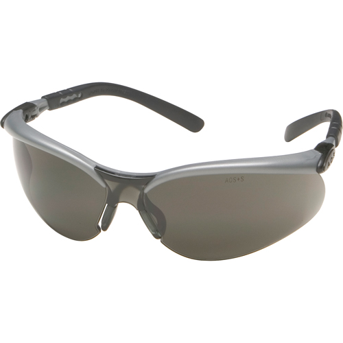 Lunettes de s&eacute;curit&eacute; Bx, Lentille Grise/fum&eacute;e, Antibu&eacute;e, R&eacute;pond ou surpasse la norme CSA Z94.3 The Estey Group