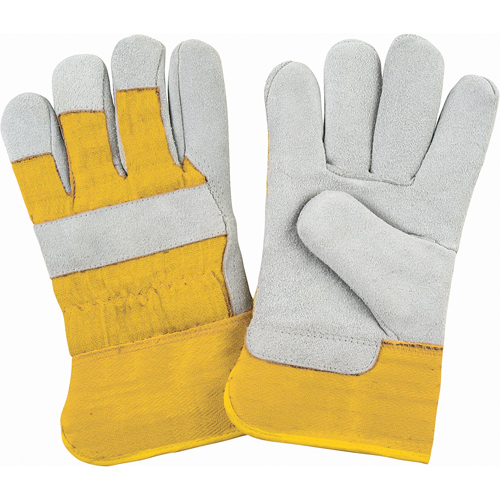 Gants d'ajusteur doubl&eacute;s pour l'hiver de premi&egrave;re qualit&eacute;, T-Grand, Paume en Cuir de vache refendu, Doublure en Molleton de mousse The Estey Group