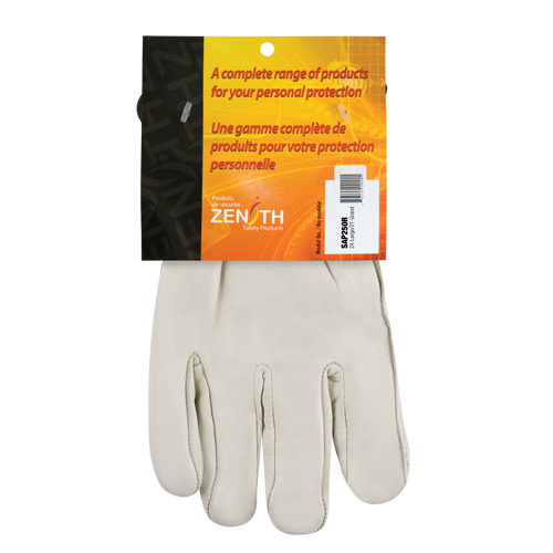 Standard-Duty Winter-Lined Driver's Gloves, 2X-Large, Grain Cowhide Palm, Fleece Inner Lining The Estey Group