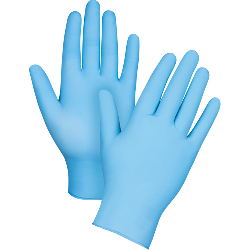 Puncture-Resistant Medical-Grade Disposable Gloves, Medium, Nitrile, 3.5-mil, Powder-Free, Blue, Class 2 The Estey Group