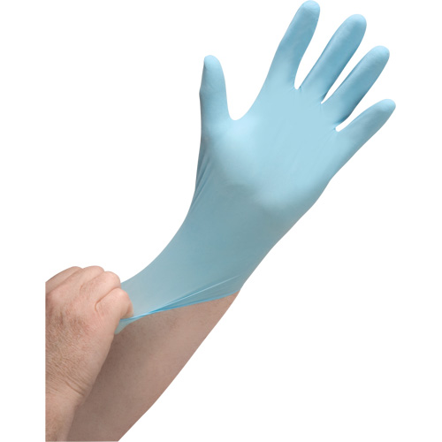 Puncture-Resistant Medical-Grade Disposable Gloves, Medium, Nitrile, 3.5-mil, Powder-Free, Blue, Class 2 The Estey Group