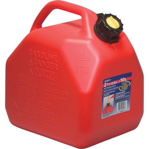 Jerricans, 2,5 gal. US/10 L, Rouge, Conformes aux normes CSA/ULC The Estey Group
