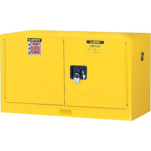 Armoire de s&eacute;curit&eacute; murale pour produits inflammables EX Sure-Grip , 17 gal., 2 Porte(s), 43" La x 24" h x 18" p The Estey Group