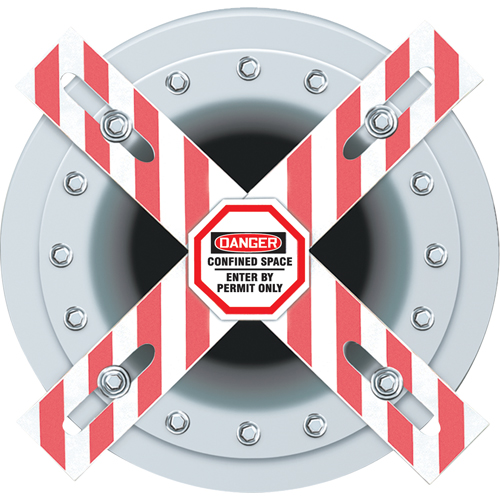 Danger Man-Way Cross Barrier The Estey Group