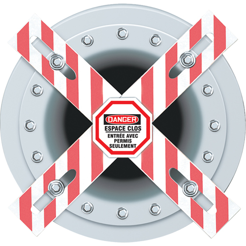 Danger Man-Way Cross Barrier The Estey Group