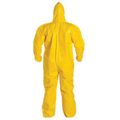Hooded Coveralls, Tychem&reg; 2000, 3X-Large, Yellow The Estey Group