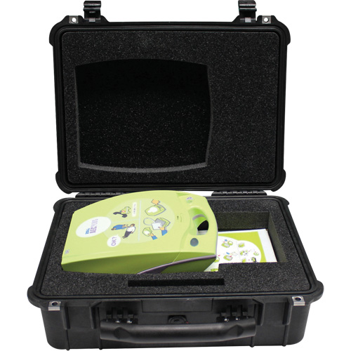 Grande mallette de transport Pelican pour DEA, Zoll AED Plus Pour, Non m&eacute;dical The Estey Group