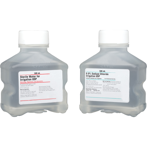 Solution d'irrigation- Chlorure de sodium 0,9 % (Saline), Liquide, Antiseptique The Estey Group