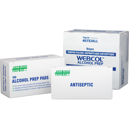 Tampons alcoolis&eacute;s, Serviette, Antiseptique The Estey Group