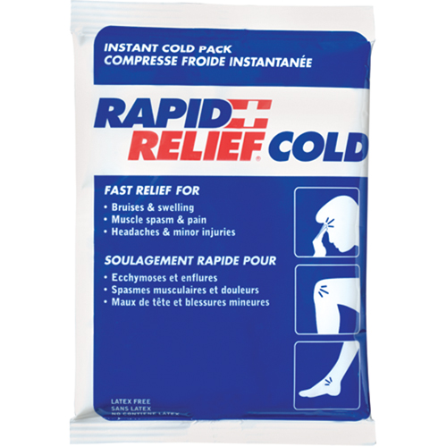 Instant Compress Packs, Cold, Single Use, 4" x 6"/6" x 4" The Estey Group