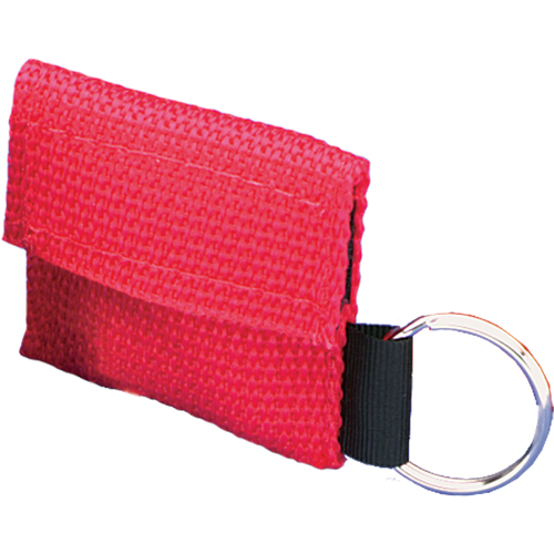 CPR Faceshields In Pouch with Key Ring, Single Use Faceshield, Class 2 The Estey Group