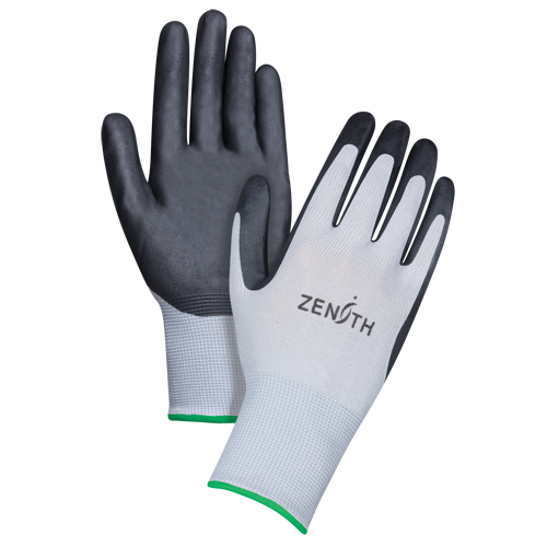 Lightweight Breathable Coated Gloves, 8/Medium, Foam Nitrile Coating, 13 Gauge, Polyester Shell The Estey Group