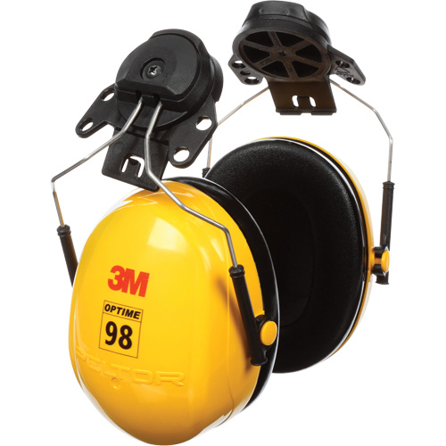 Serres-t&ecirc;tes de s&eacute;rie Peltor Optime 98, Fixation pour casque, 23 NRR dB The Estey Group