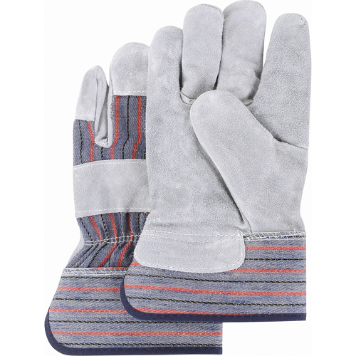 Gants d'ajusteur de premi&egrave;re qualit&eacute;, 2T-Grand, Paume en Cuir de vache refendu, Doublure en Coton The Estey Group