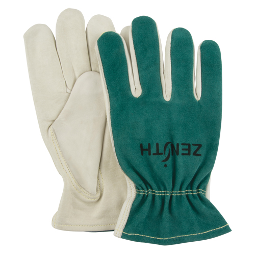 Gants de conducteur, Moyen, Paume en Cuir fleur de vache The Estey Group