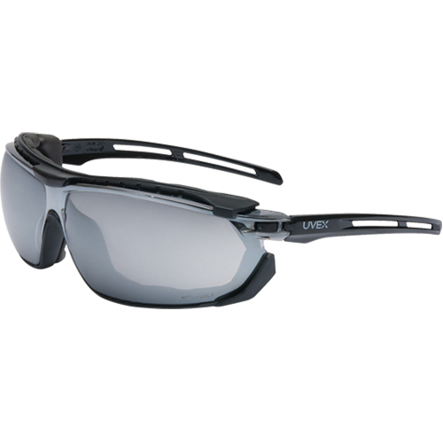 Lunettes de s&eacute;curit&eacute; &eacute;tanches Uvex Tirade, Lentille SCT-Reflect 50, Antibu&eacute;e, ANSI Z87+/R&eacute;pond ou surpasse la norme CSA Z94.3 The Estey Group