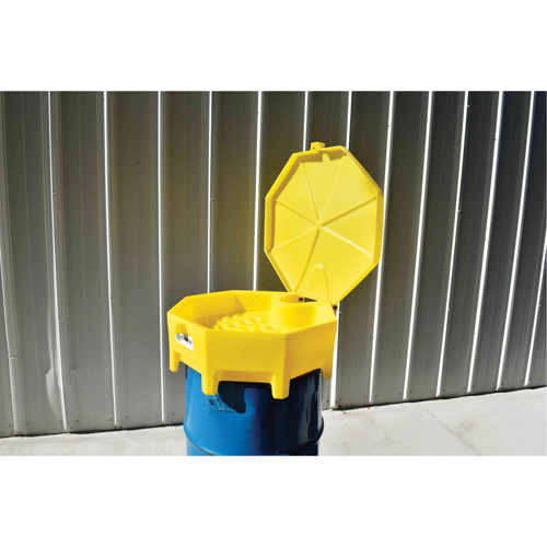 Global Ultra-Drum Funnel with Cover, 5 gal. The Estey Group