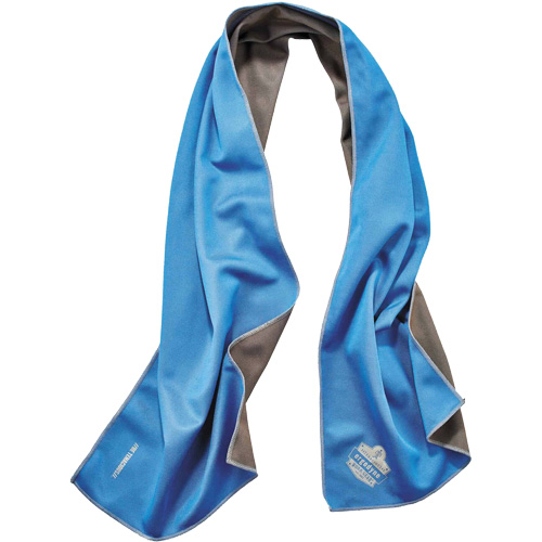 Serviette de refroidissement en microfibre Chill-Its 6602MF, Bleu The Estey Group