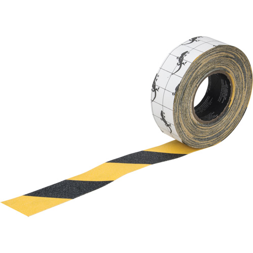 Ruban antid&eacute;rapant de premi&egrave;re qualit&eacute;, 2" x 60', Noir & jaune The Estey Group