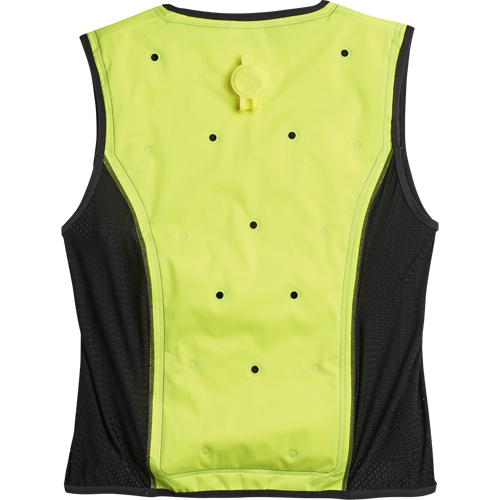 Chill-Its&reg; 6685 Dry Evaporative Cooling Vests, Medium, High Visibility Lime-Yellow The Estey Group