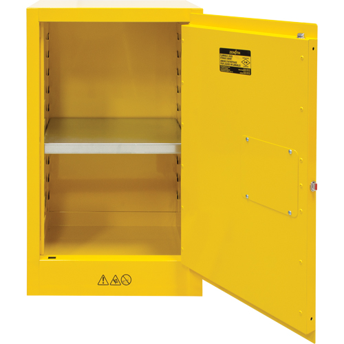 Armoire pour produits inflammables, 12 gal., 1 Porte(s), 23" La x 35" h x 18" p The Estey Group