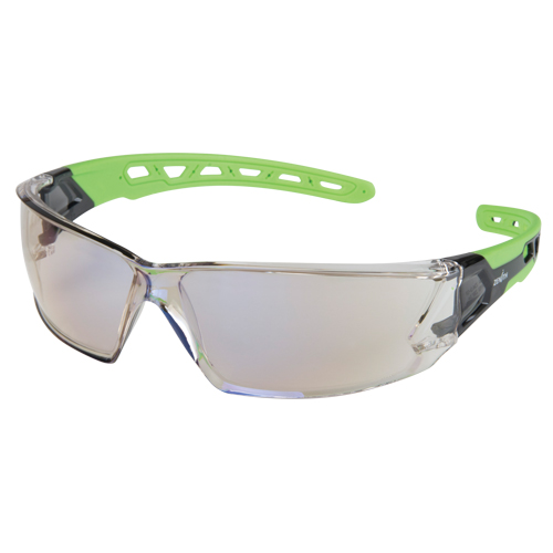 Lunettes de s&eacute;curit&eacute; s&eacute;rie Z2500, Lentille Miroir int&eacute;rieur/ext&eacute;rieur, Anti-&eacute;gratignures, ANSI Z87+/R&eacute;pond ou surpasse la norme CSA Z94.3 The Estey Group