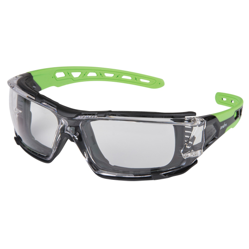 Z2500 Series Safety Glasses with Foam Gasket, Clear Lens, Anti-Fog, ANSI Z87+/Meets/Exceeds CSA Z94.3 The Estey Group