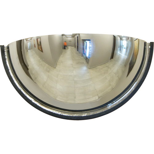 180° Dome Mirror, Half Dome, Closed Top, 18" Diameter The Estey Group