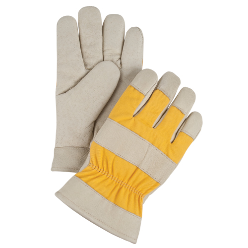 Gants de travail doubl&eacute;s pour l'hiver de premi&egrave;re qualit&eacute;, Moyen, Paume en Cuir fleur de porc, Doublure en Molleton de mousse The Estey Group