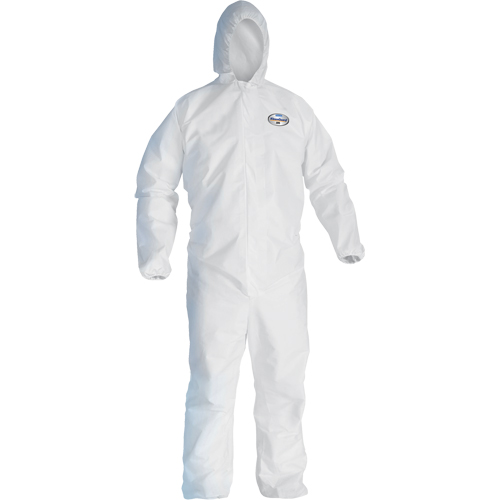 Kleenguard A45 Liquid/Particle Surface Prep & Paint Coveralls, Small, White, Microporous The Estey Group