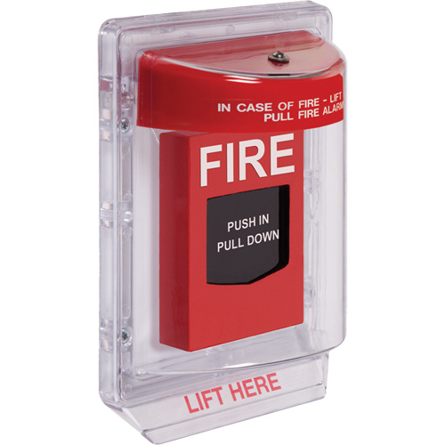 Couvercles pour alertes d'incendie - couvercles pour alertes int&eacute;rieures Stopper II, Encastr&eacute; The Estey Group