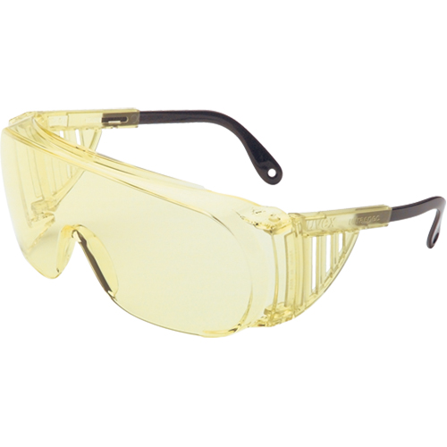 Lunettes de s&eacute;curit&eacute; antibu&eacute;es Uvex Ultraspec 2000 Uvextreme, Lentille Ambr&eacute;e, Antibu&eacute;e/Anti-&eacute;gratignures, ANSI Z87+/R&eacute;pond ou surpasse la norme CSA Z94.3 The Estey Group