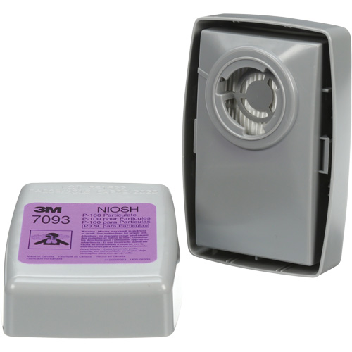 Filtres pour respirateur 7093, Filtre contre les particules, Filtre P100 The Estey Group