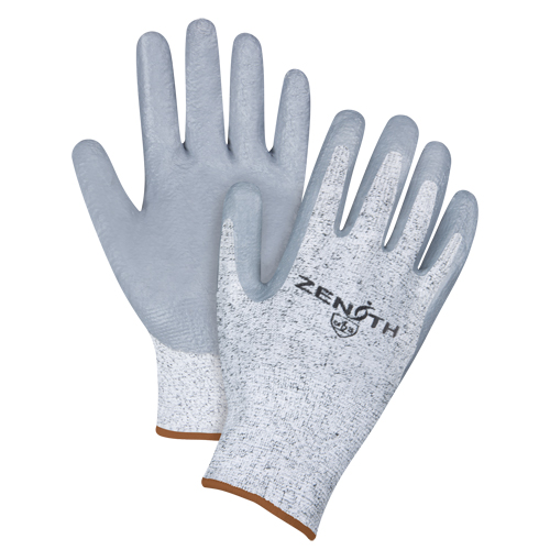 Gants &eacute;lastiques sans coutures r&eacute;sistants &agrave; la coupe, Taille Grand/9, Calibre 13, Rev&ecirc;tement Nitrile, Enveloppe en PEHP, ANSI/ISEA 105 niveau 2/EN 388 niveau 3 The Estey Group