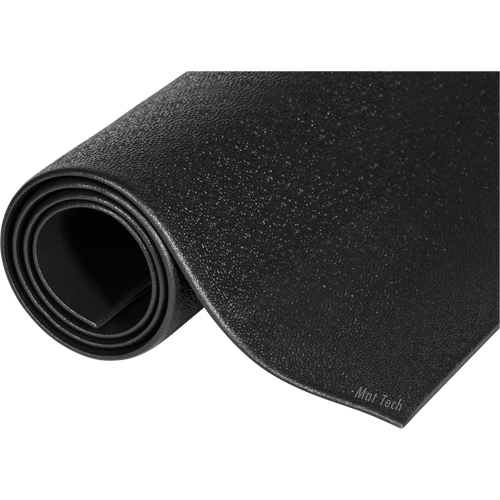 Comfort-King Mats, Smooth, 2' x 3' x 3/8", Black, Sponge The Estey Group