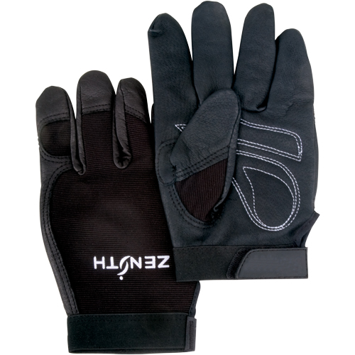 Gants pour m&eacute;canicien ZM300, Paume Cuir fleur de vache, Taille Moyen The Estey Group