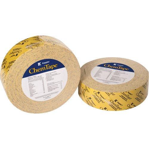 Ruban r&eacute;sistant aux produits chimiques ChemTape, 50,8 mm (2") x 50 m (164'), Jaune The Estey Group