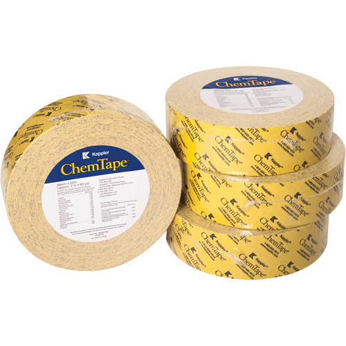 Ruban r&eacute;sistant aux produits chimiques ChemTape, 50,8 mm (2") x 50 m (164'), Jaune The Estey Group