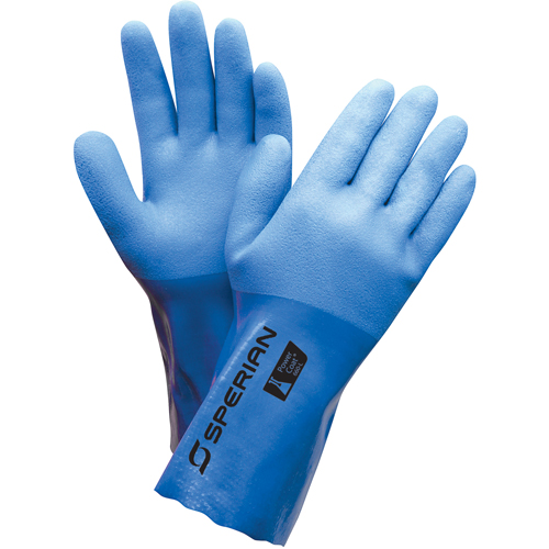 Triple Dip Gloves, Size X-Large/10, 12" L, PVC, Flock-Lined Inner Lining, 35-mil The Estey Group
