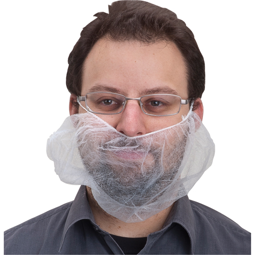 Beard Nets, Polypropylene, White The Estey Group