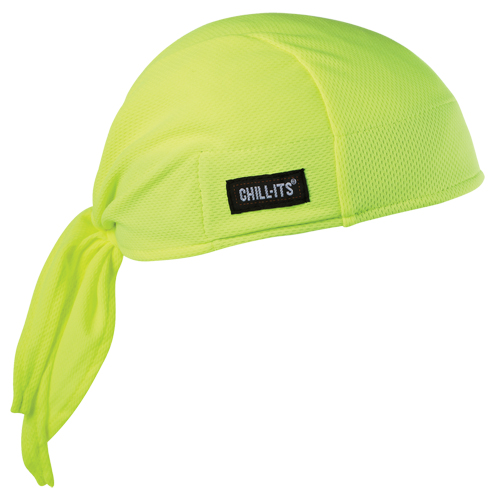 Coiffes de refroidissement Chill-Its 6615, Jaune lime haute visibilit&eacute; The Estey Group
